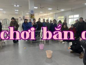 Công đoàn Công ty Dược Giang Tây tổ chức cuộc thi ném bóng bàn nhân ngày 8/3